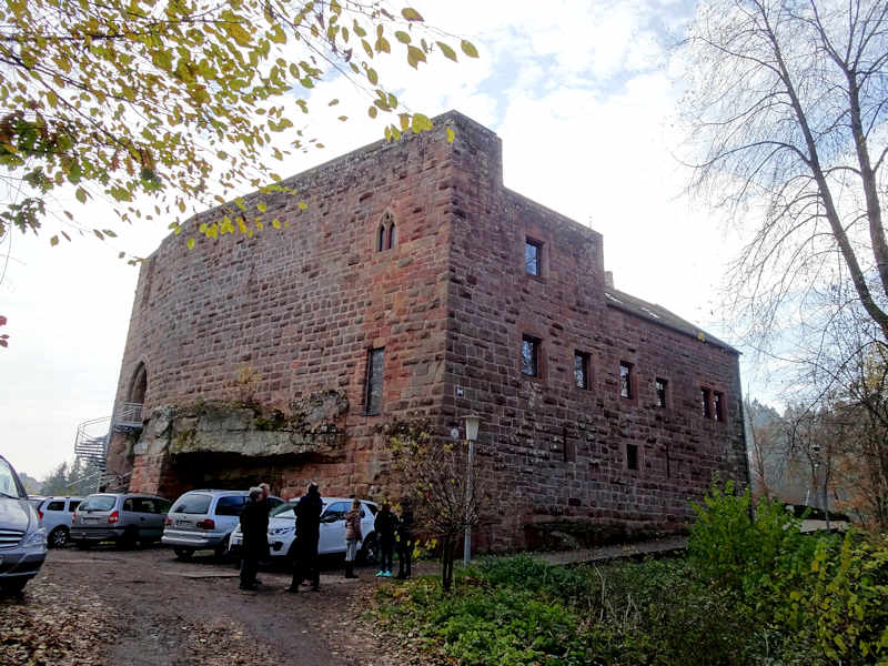 Burg Wilenstein (Rheinland-Pfalz) - Aussenansicht