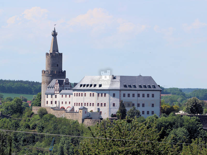 Die Osterburg in Weida, Thüringen