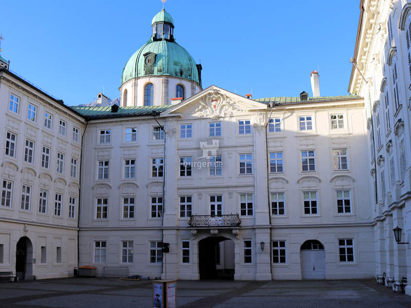 Hofburg Innsbruck, Innerer Burghof © Burghauptmannschaft Österreich